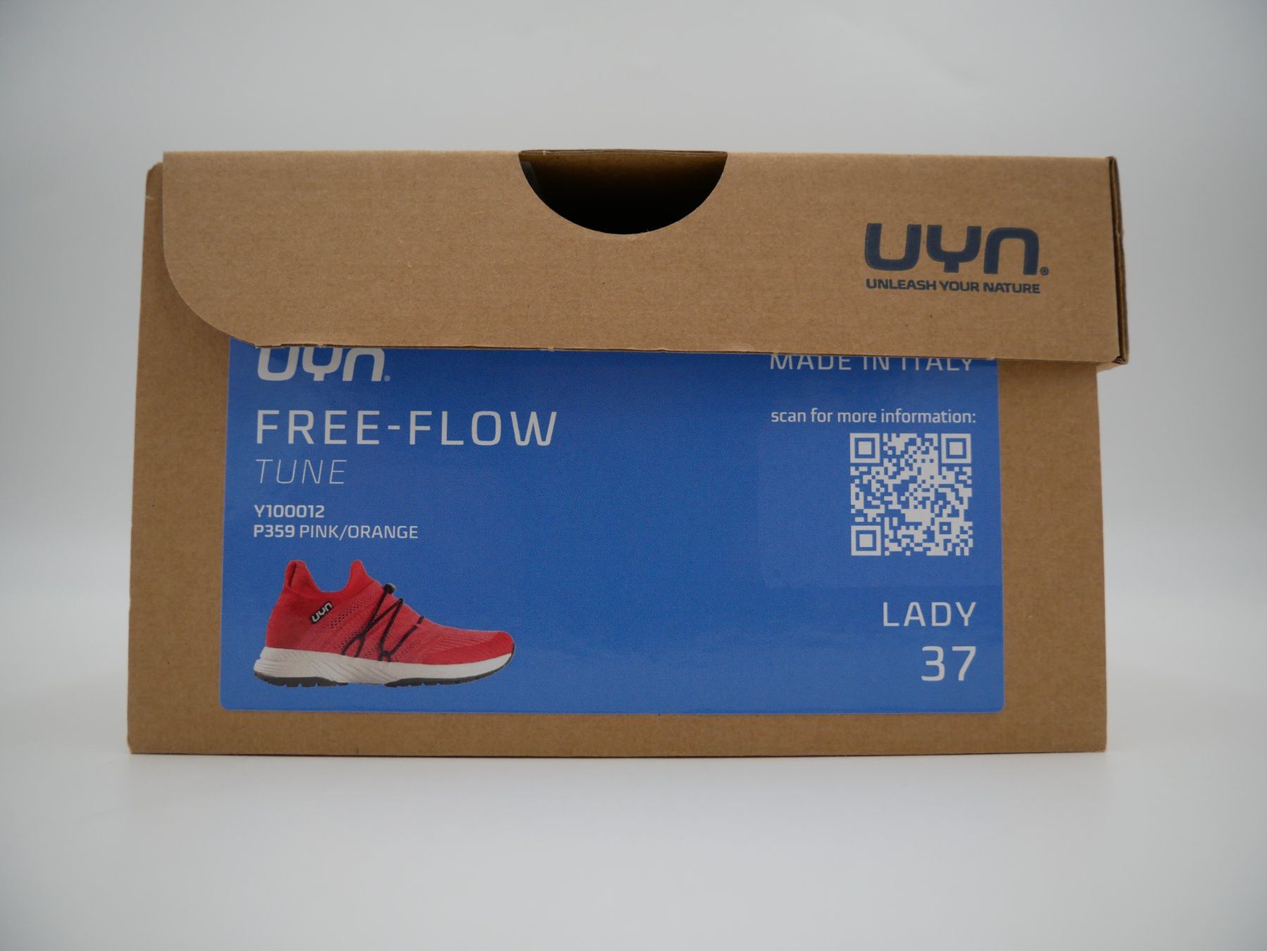 UYN Scarpe da donna: UYN FREE FLOW TUNE, PINK/ORANGE, GR. 37 – Nuovo (secondo la descrizione) da Winterthur venduto da Restwert_Winterthur 7