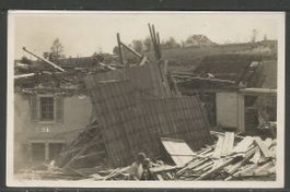 Carte P ( La Chaux-de-Fonds / Cyclone du 12 Juin 1926 )
