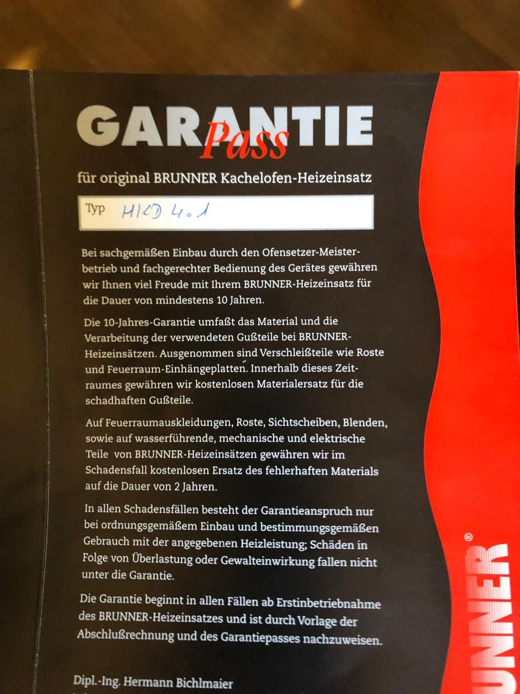Heizgeräte: Brunner HKD 4.1 Heizeinsatz 12kW – Gebraucht aus Ormalingen von sopra_energie 6