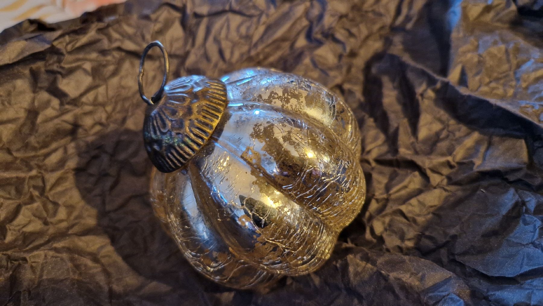 Globus Tutte le decorazioni: 4er Set Weihnachtskugeln, silber und gold, Vintage Glas – Usato da Oberengstringen venduto da Sheera7 5