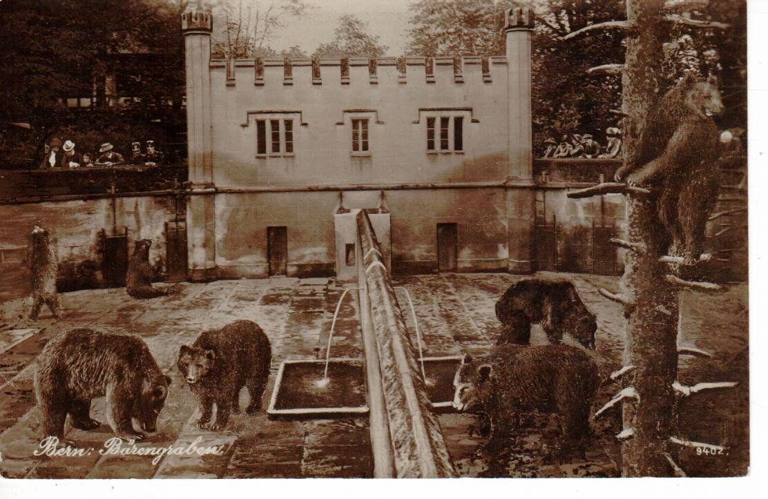 Cartoline postali: Bern, Bärengraben 1923 – Usato da Wolhusen venduto da Curver9