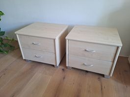 2x Nachttisch