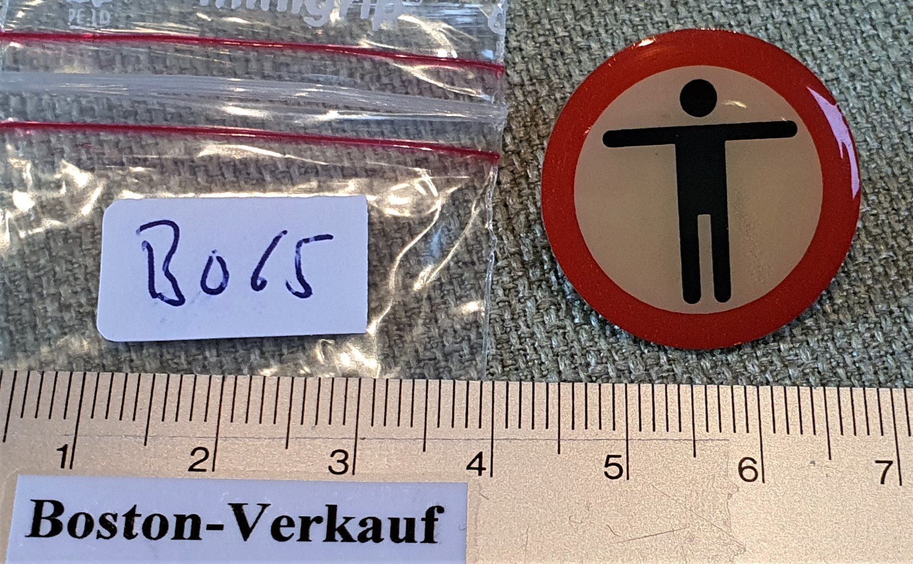 Modellini di ferrovie: B065 - Überschreiten der Gleise verboten – Usato da Reinach BL venduto da Boston-Verkauf 2