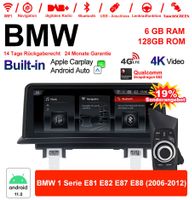 10.25 Zoll Android 13.0 Autoradio Für BMW 1er E81 E87