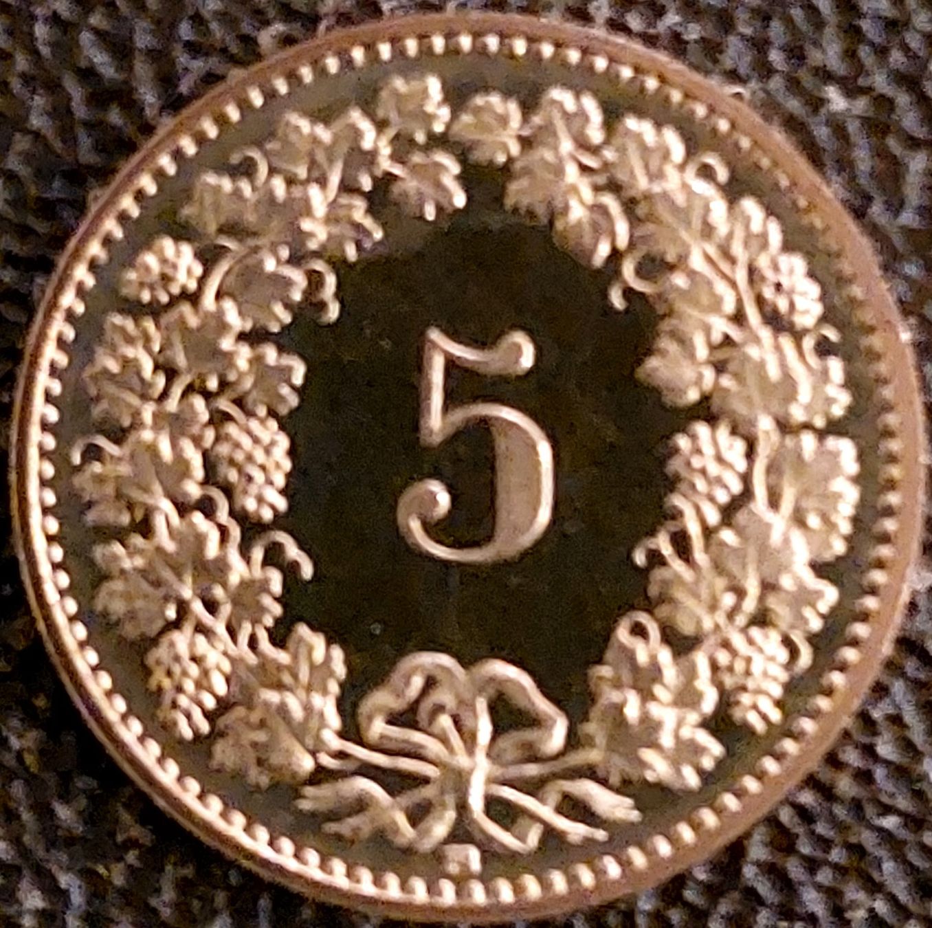 Alle Münzen: 5 Rappen 1992 stgl. / aus Münzsatz – Neu (gemäss Beschreibung) aus Arch von coinsandmore 1