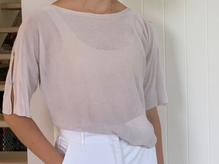 Wie neu Bluse von Stefanel Leinen gr S