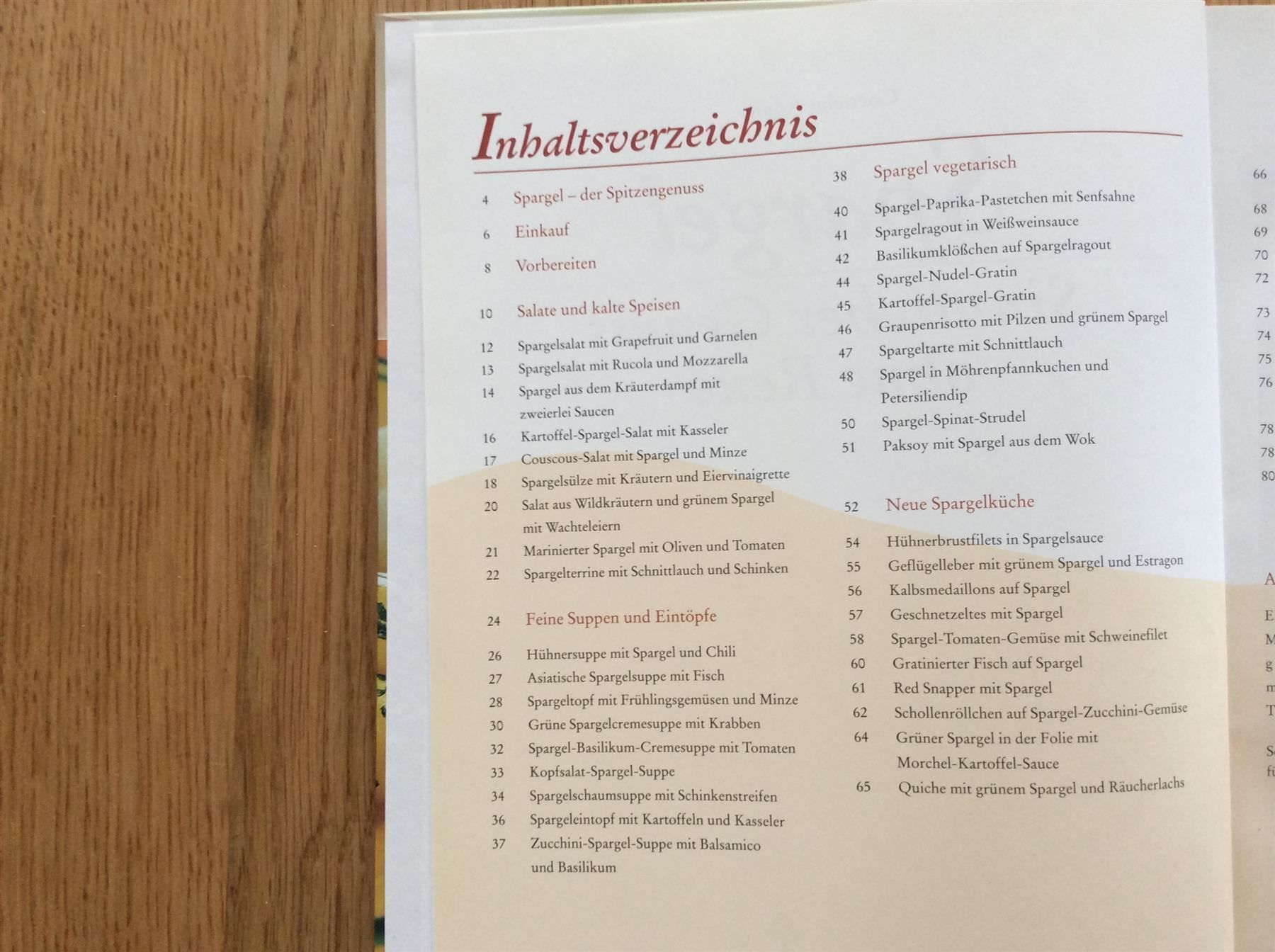 Bücher: Spargel Sinnlicher Genuss ohne Reue – Neu (gemäss Beschreibung) aus Wetzikon ZH von Libelle01 2