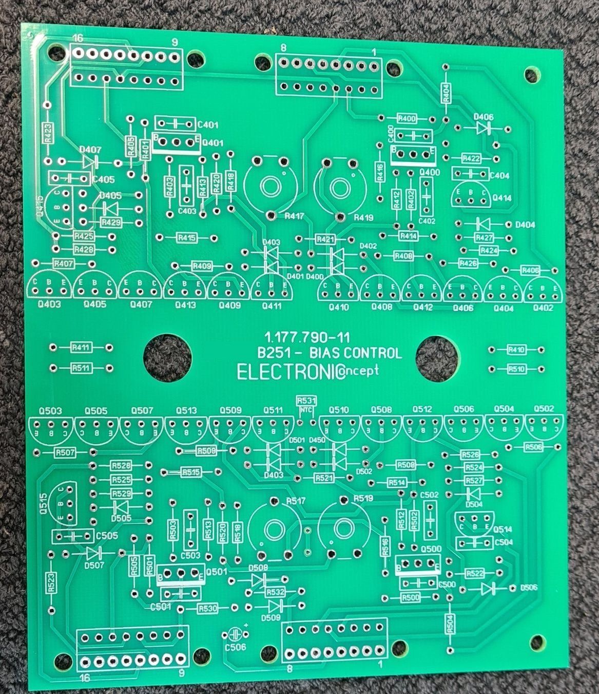 Revox Amplificatori: PCB BIAS for Revox B251 (without component) – Nuovo e nell'imballaggio originale da St-Cierges venduto da Pestol
