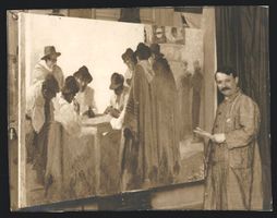 Fotografie Kunstmaler Pio Collivadino au