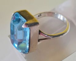 Fingerring (II) Silber 925, Ringgrösse 58, 1950er-Jahre