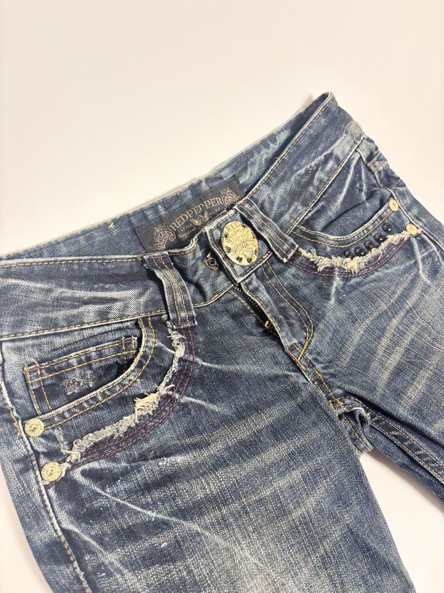 Jeans: Vintage Red Pepper Jeans, Size 25 – Usato da Leissigen venduto da lamooniade 6