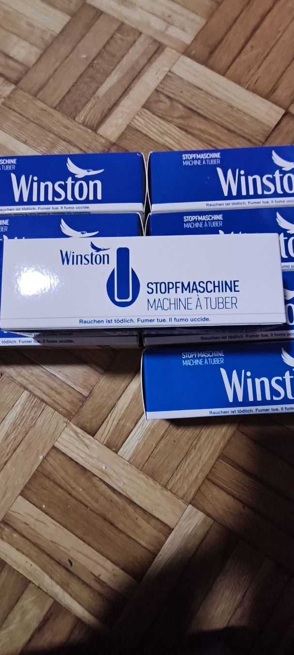 Winston Tabacchi: Zigaretten Stopfmaschine Winston  – Nuovo e nell'imballaggio originale da Effretikon venduto da zzzicloudizzz