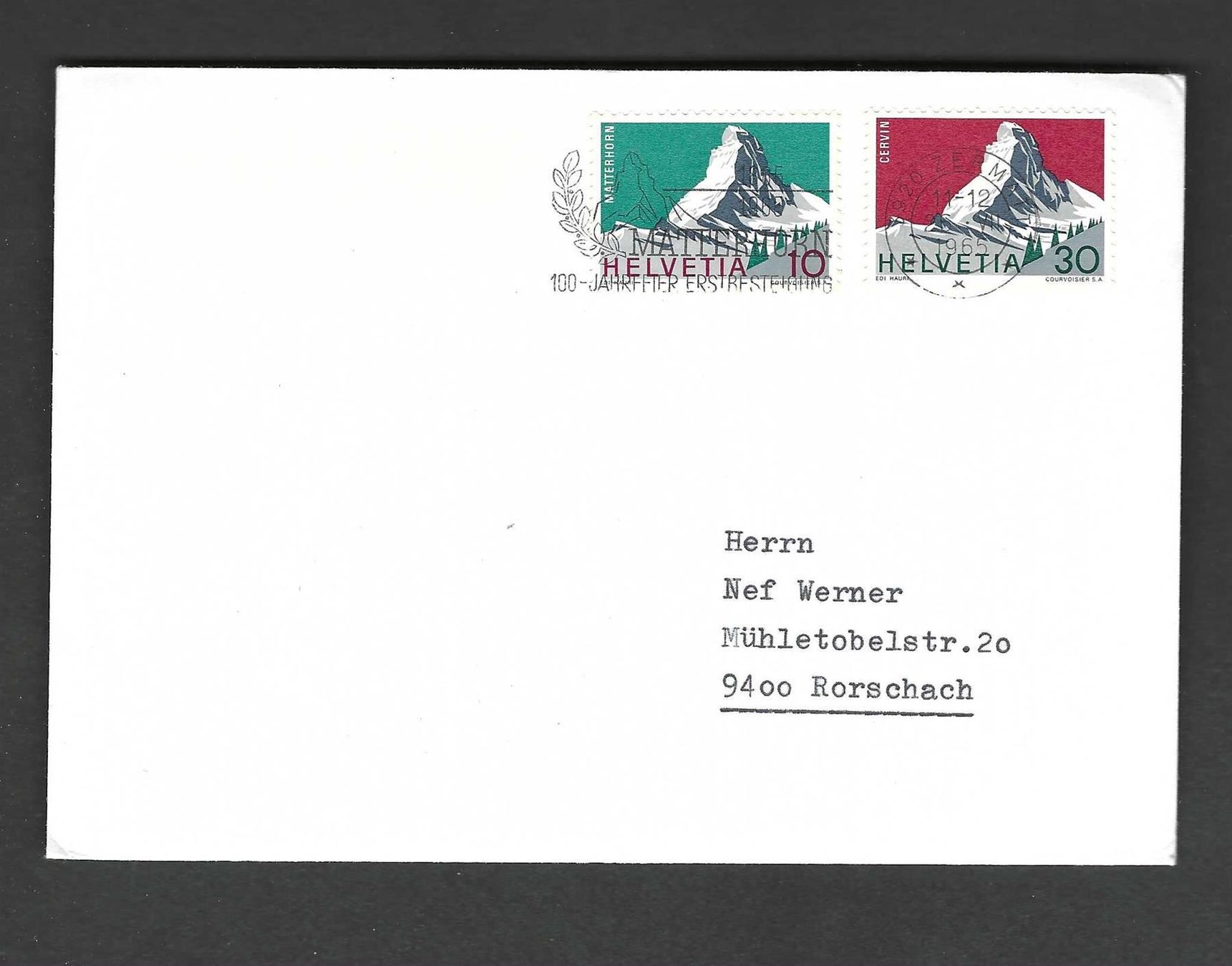 Tutti i francobolli: CH FDC Satz 1965 – Usato da Koblenz venduto da Markenhimmel