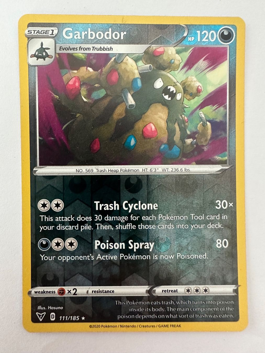 Pokémon Carte collezionabili: Garbodor - Reverse Holo – Nuovo (secondo la descrizione) da Nussbaumen AG venduto da Pika-Shop