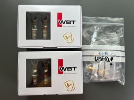 WBT 0681High End Kabelschuhe mit 8 mm für Lautsprecher-Kabel