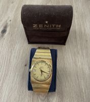 Vintage Zenith Port Royal Quartz Uhr – Vergoldet – Funktions