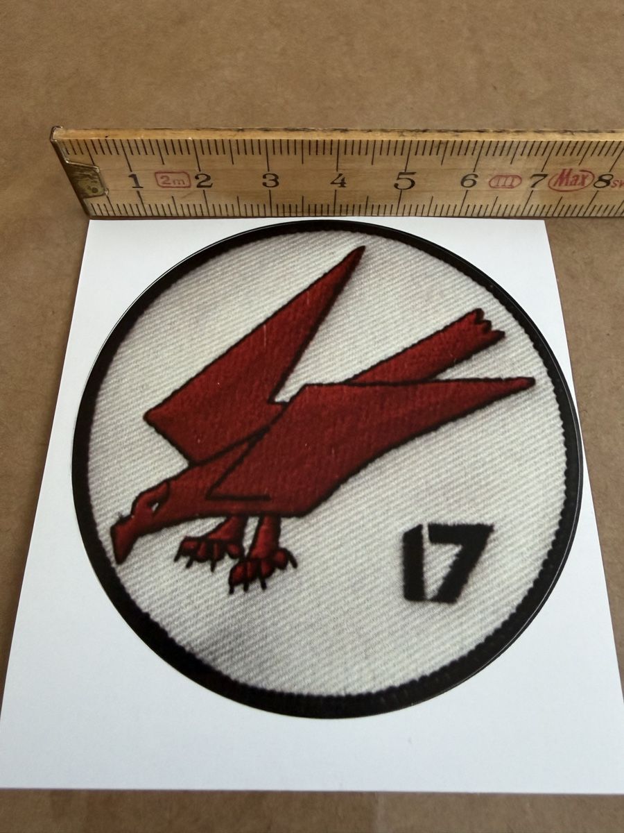 Sticker: Autocollant escadrille 17 – Nuovo (secondo la descrizione) da romanel-sur-Lausanne venduto da GregaAlouetteIII