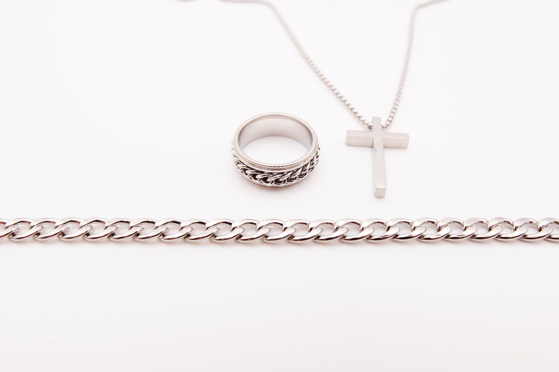 Altri gioielli: Schmuck - Set - silbrig – Nuovo e nell'imballaggio originale da Balgach venduto da BlackHawkJFR
