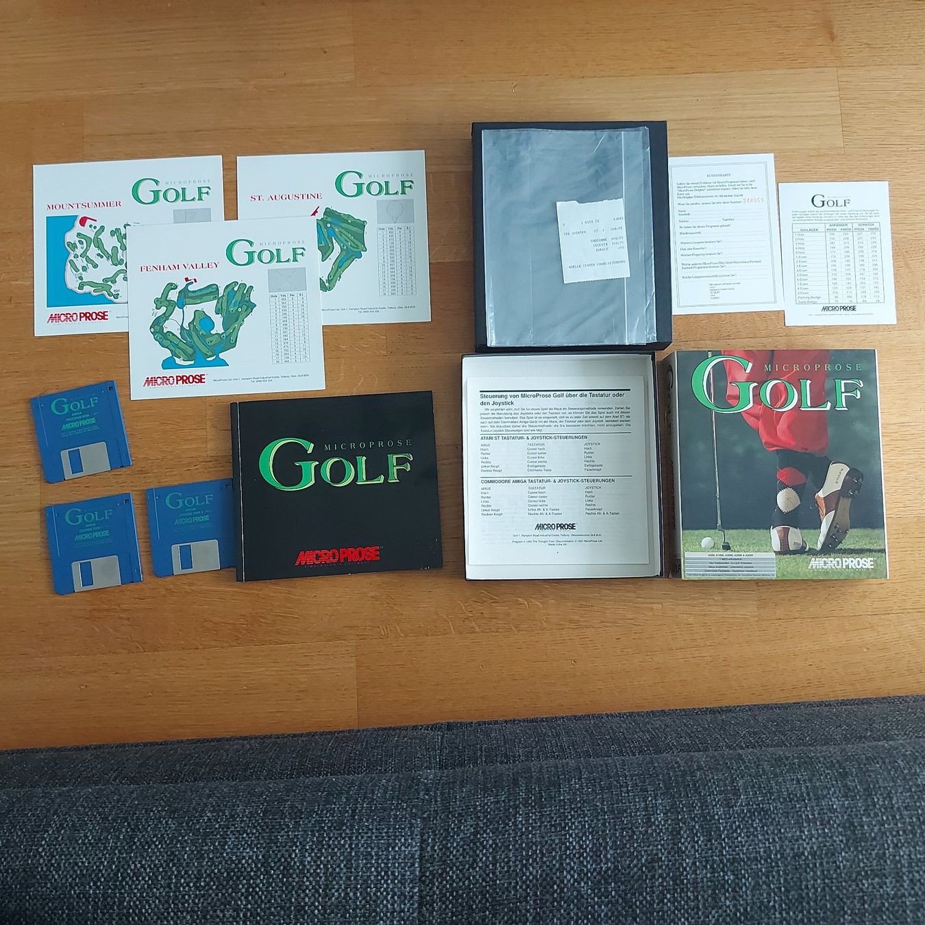 Spiele: Microprose Golf OVP Amiga – Gebraucht aus Aarau von Kaesekuchen2000 2