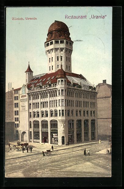 AK Zürich, Partie am Restaurant Urania (Gebraucht) in Berlin für CHF 7 ...