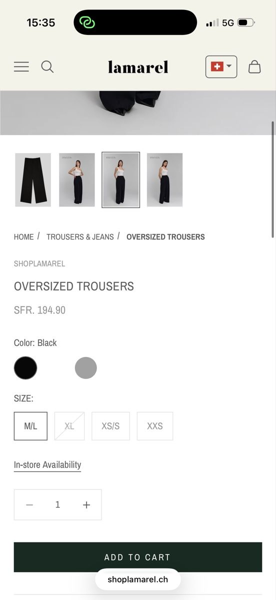 Lamarel Pantaloni: Lamarel trousers chocolate brown – Usato da Zürich venduto da AlineCr 6