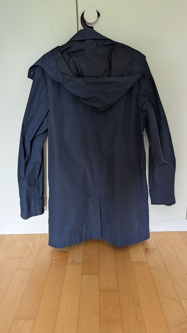 Esprit Regen Business Mantel (L) Blau, (Gebraucht) in