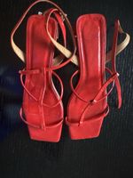 Sandales rouges vernies - Taille 39 - Angel alarcon