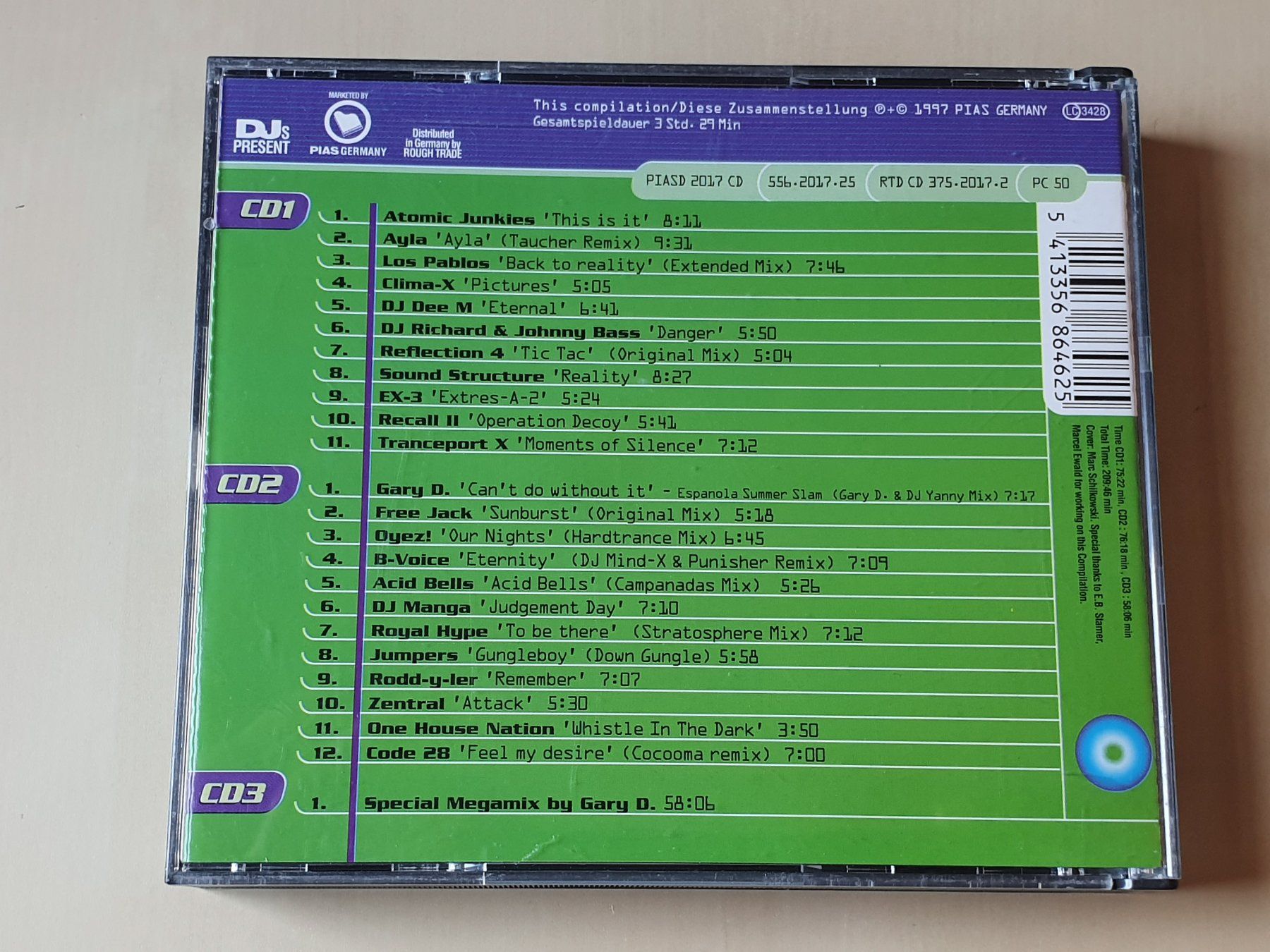 CDs: D. Trance 6 Gary D. – Gebraucht aus Stansstad von collectorsshop 1
