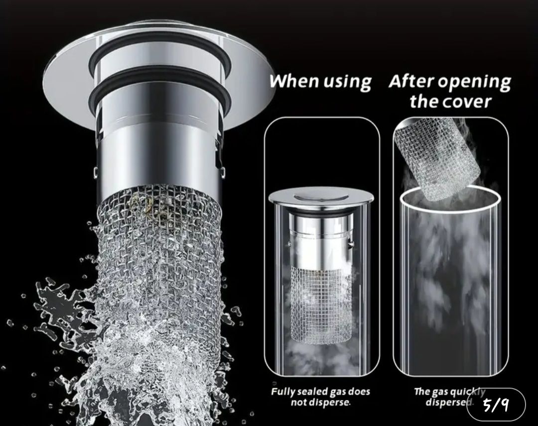 Sanitär: Abflussfilter-Haarfänger NEU – Neu (gemäss Beschreibung) aus Grabs von ricolino12 3