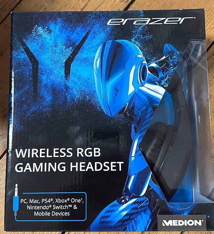 Cuffie: Medion - Wireless RGB Gaming Headset – Usato da St. Gallen venduto da sel_vtp9