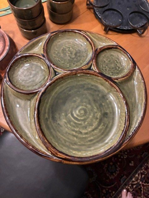 Set di piatti: Fondue Chinoise Set Hochwertig – Usato da Volketswil venduto da Schnieke 2