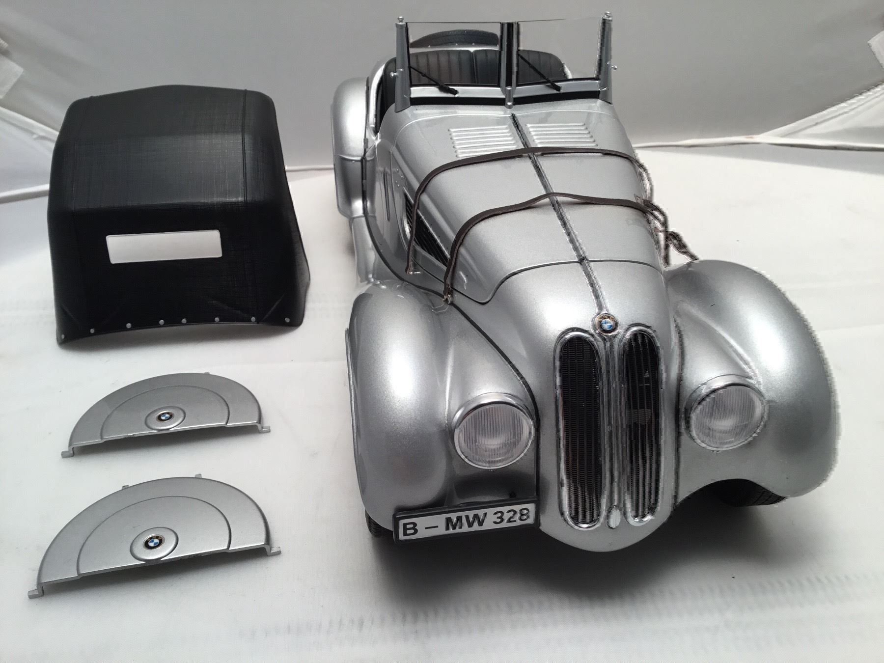 BMW Modellini d'auto: BMW 328 Roadster – Nuovo e nell'imballaggio originale da Erlenbach im Simmental venduto da Model_box 1