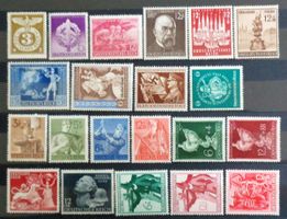 DEUTSCHES REICH: Ein Lot Postfrische ** aus 1942–1945