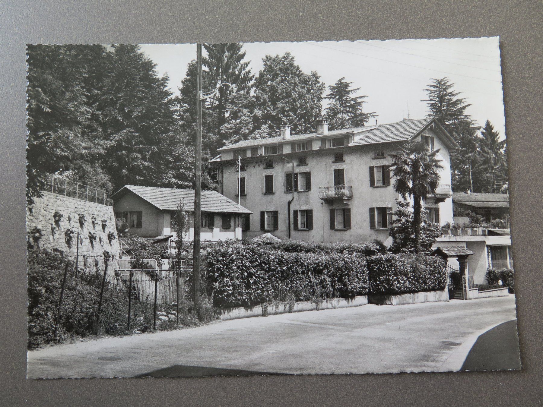 Ansichtskarten: LUGANO - CASA HUBSCHMID – Gebraucht aus Wittenbach von lipasal