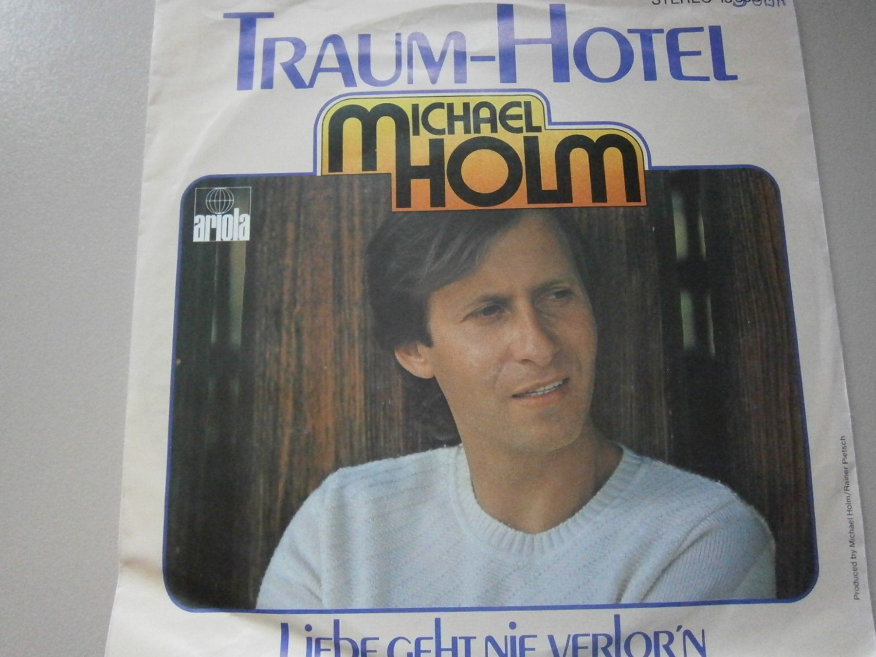 Dischi in vinile: Vinyl-Single Michael Holm - Traum-Hotel – Usato da Langenthal venduto da Modo39