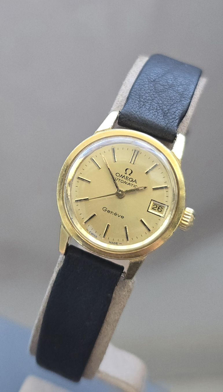Omega Orologi: Omega Genève Automatic Date 22mm – Usato da Minusio venduto da AGSuhren 2