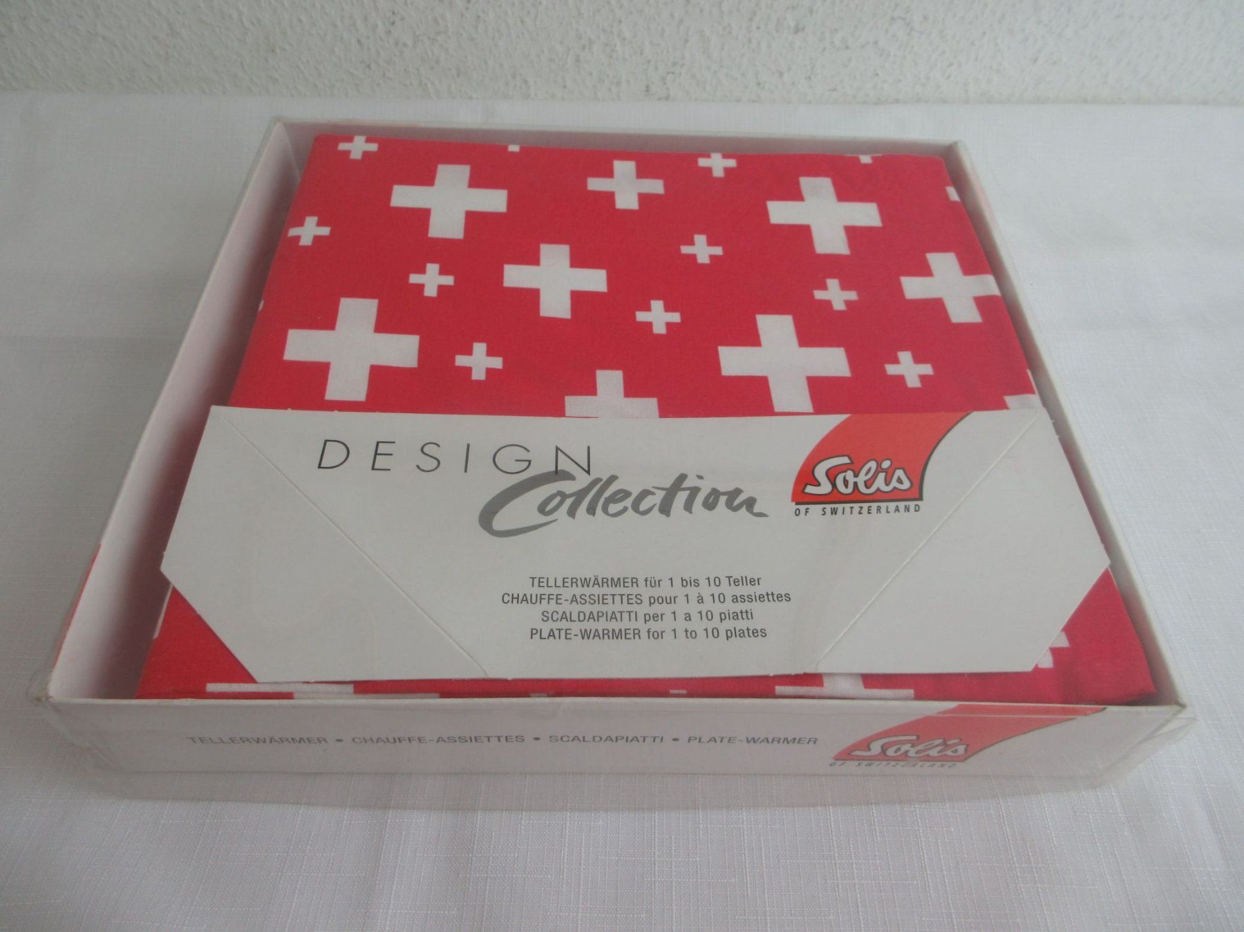 Solis Elettrodomestici da cucina: Tellerwärmer Solis Design Collection rot – Usato da Binningen venduto da Oldfashion