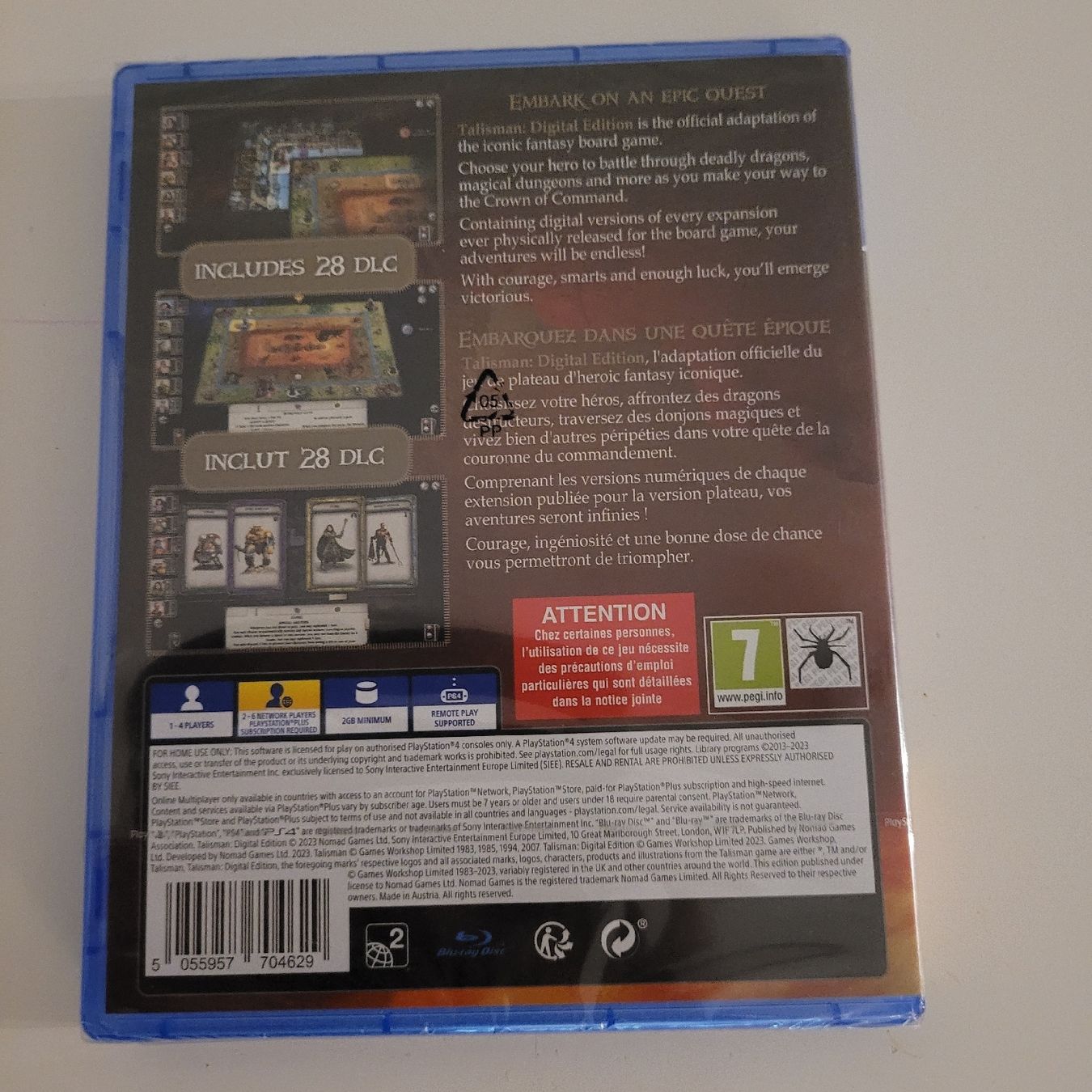 Giochi: Talisman PS4 neu – Nuovo e nell'imballaggio originale da Münsingen venduto da Drachenwurst 1