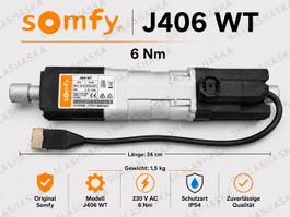Somfy J406 WT Storen Motor absolute Neuware