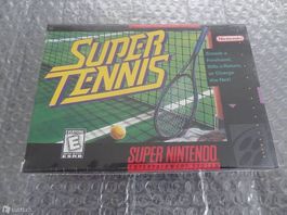 Super Tennis SNES Super Nintendo USA NEU Sealed No VGA WATA