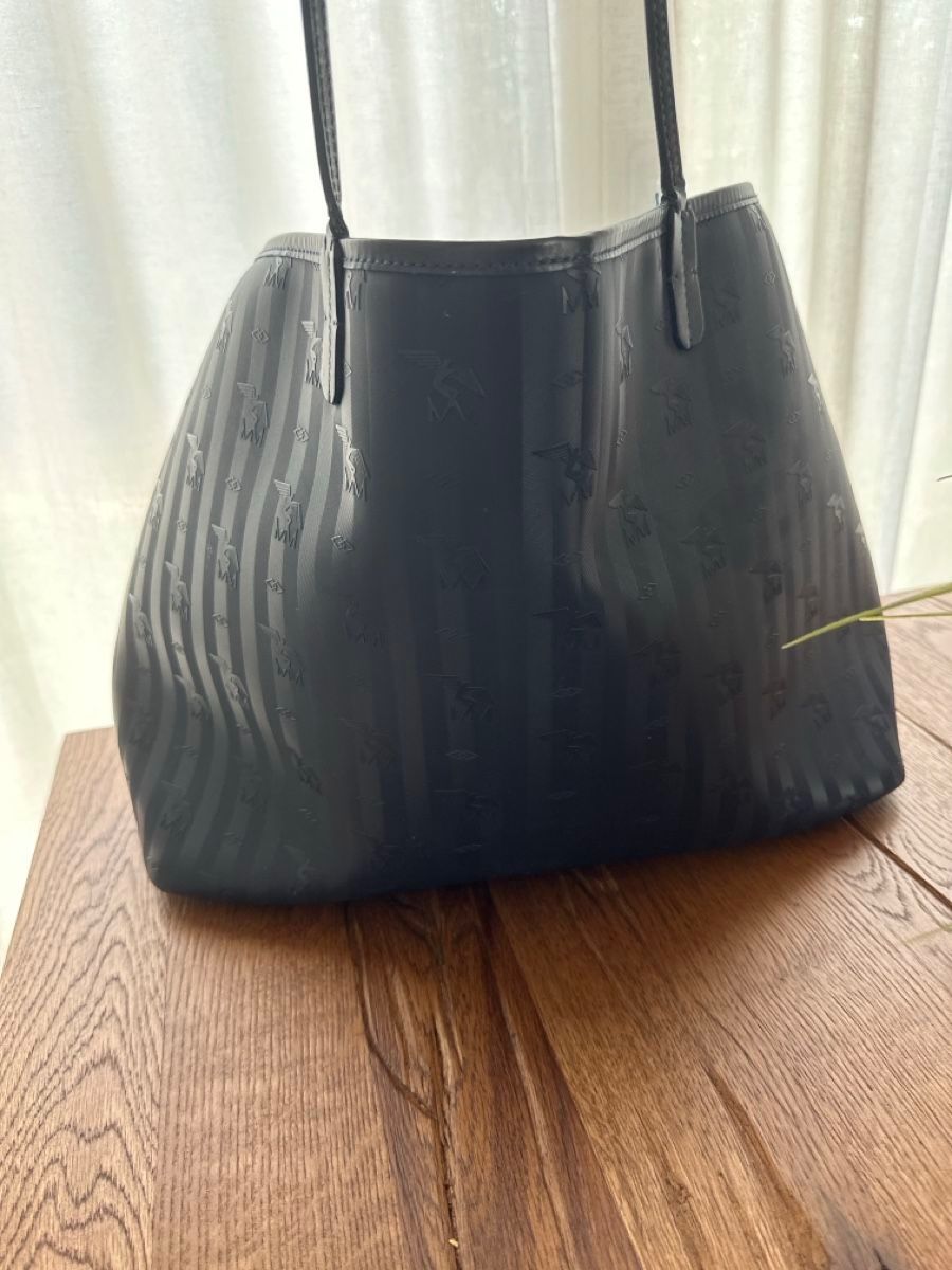 Maison Mollerus Taschen für Damen: Maison Mollerus Shopper space blau/gold – Gebraucht aus Basel von sarahf01 3