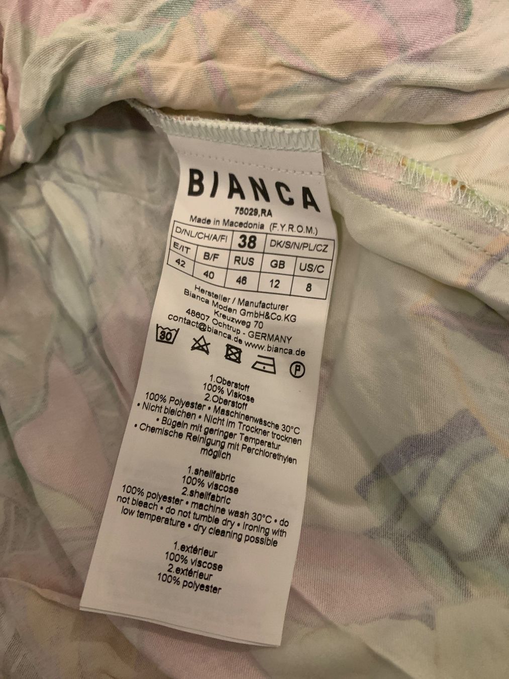Camicette: Neue Bluse von BIANCA – Nuovo e nell'imballaggio originale da Lausen venduto da tiguan07 3