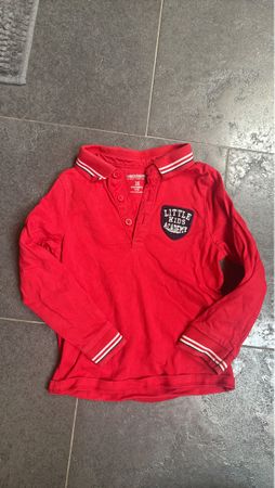 Rotes Langarmshirt von Orchestra, Gr 92 cm,Top Zustand!