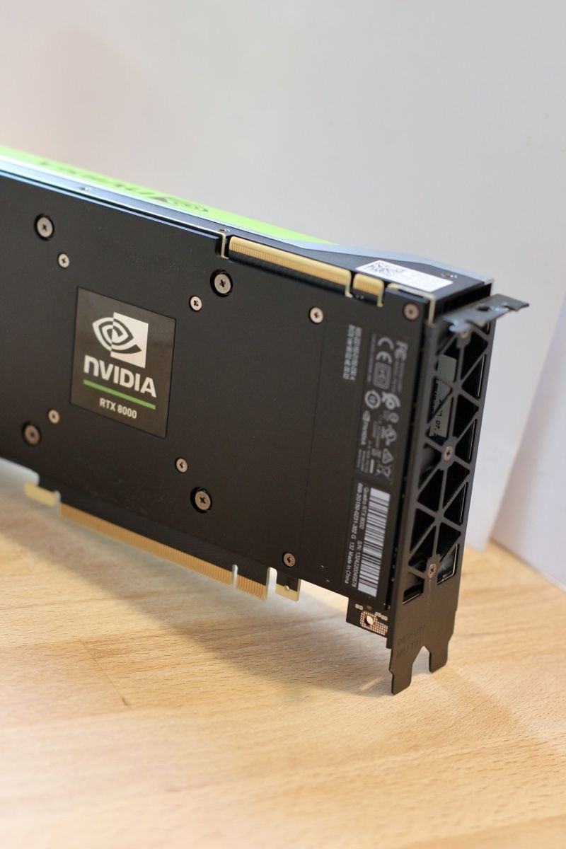 Nvidia Schede grafiche: Nvidia Quadro RTX 8000 48GB – Usato da St. Gallen venduto da Reimelt 3