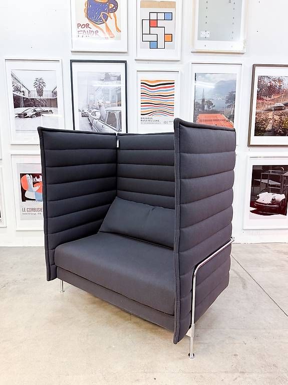 Divani: VITRA Alcove Plus Sofa - Anthrazit  – Usato da Basel venduto da used.
