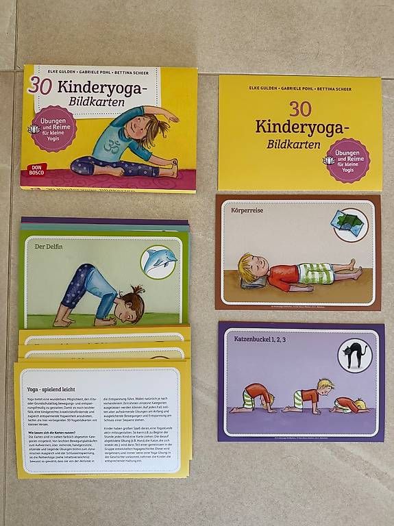 Libri: Kinderyoga Bildkarten – Usato da Schönenbuch venduto da Herbie6446 1