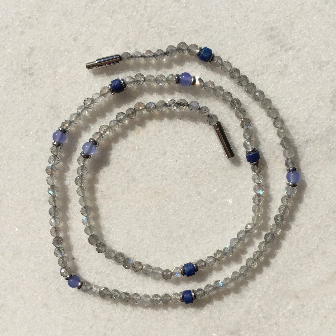 Colliers: Labradorit Kette – Neuf avec emballage d'origine à Luzern par Pegasus003