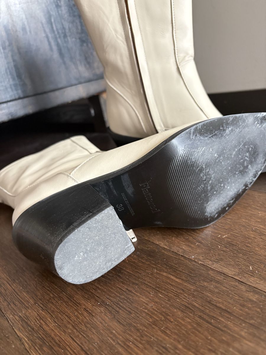 Scarpe da donna: Damenstiefeletten in Beige, Gr. 38 - – Usato da Dietikon venduto da Mopsyl 3