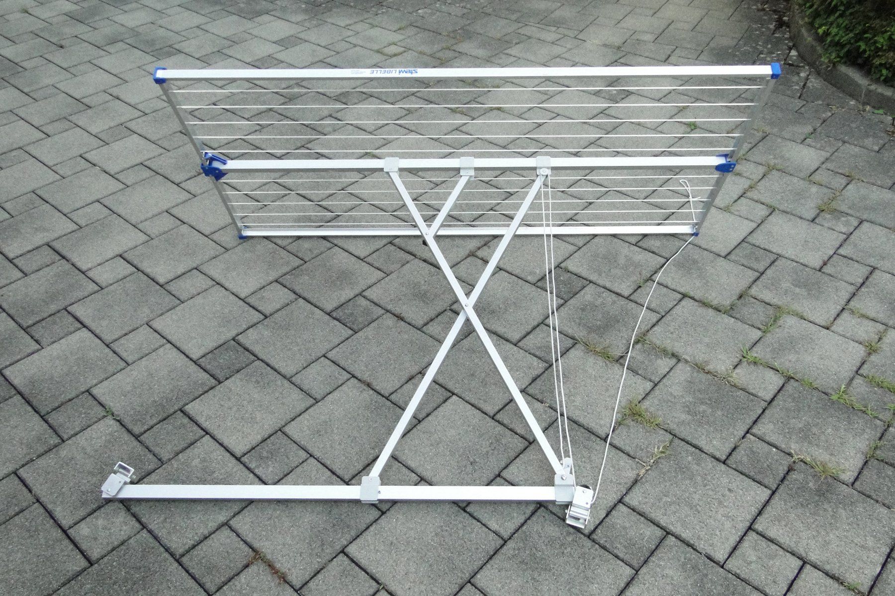 Platzsparende Wäschehänge, klappbar, ALU Stewi Libelle Swiss (Gebraucht ...