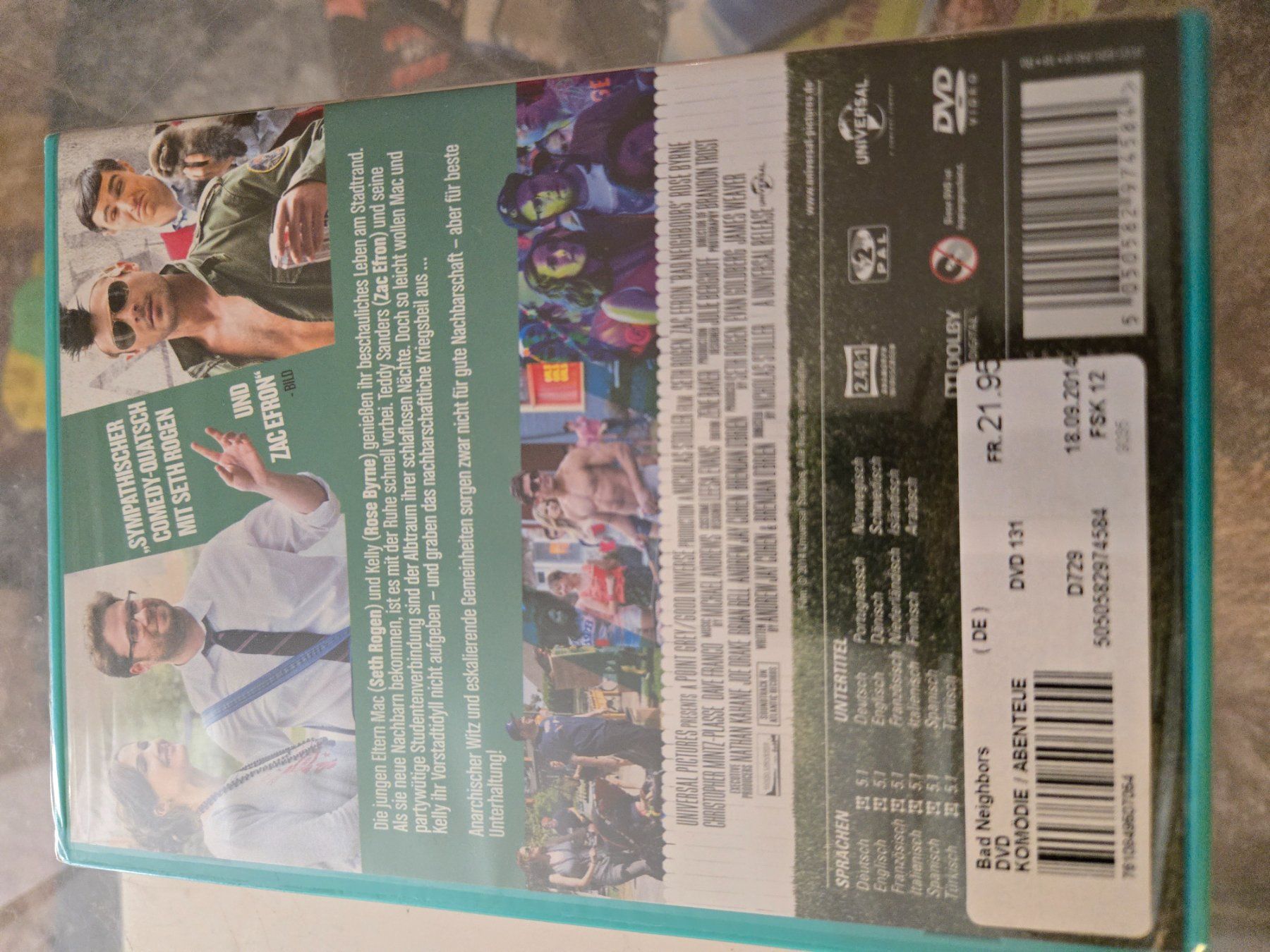 Tutti i DVDs: Bad Neighbors DVD – Usato da Bussigny venduto da Kfdlt 1